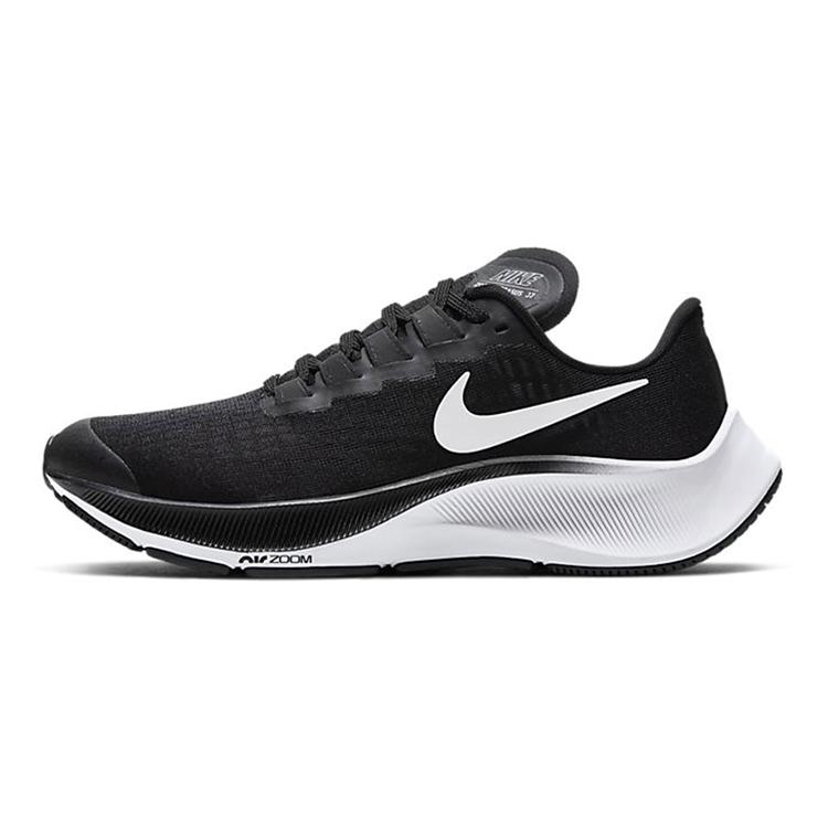 New Nike Air Zoom Pegasus 37 Black White GS CJ2099-002