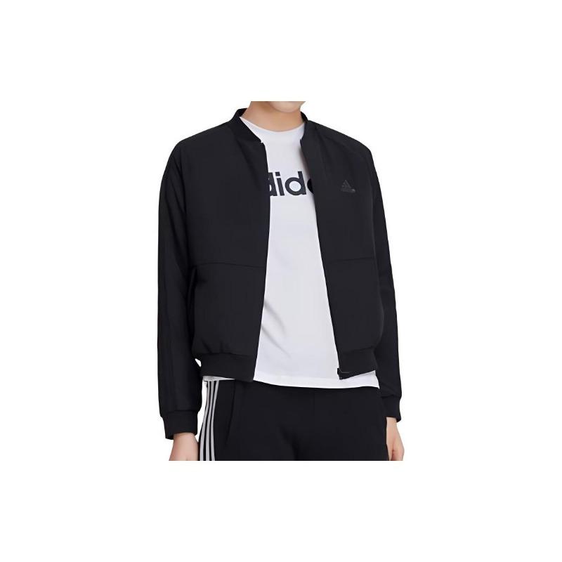 adidas Giacca Bomber Felpa Donna Capospalla Nero DW5716