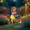 Courtyard Decoration Outdoor Garden American Country/ Gardening Decorations Cartoon Resin Figure Girl Ornaments