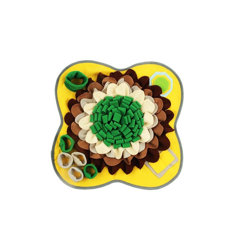 Interactive Snuffle Mat Dogs - Plush Slow Feeder Puzzle Toy To Relieve Stress Burn Energy Enhance Mental Stimulation