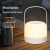 LED Wireless Touch Night Light: Remote-Controlled, USB Rechargeable, Portable Bedside Lamp for Indoor/Outdoor Use