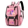 Large Capacity Schoolbag with Shoulder Strap; Student Three-piece Pencil Case Set