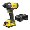 Visseuse a impact sans fil - 18V - STANLEY FATMAX V20 - SFMCF800D1K-QW - Brushless - 165Nm - batteries 2 Ah + chargeur 2 A