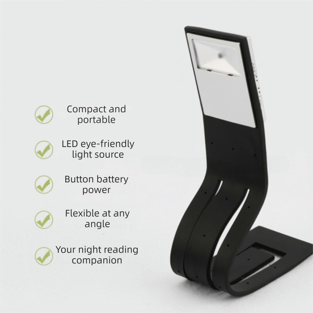 3-color Light Reading Light Clip 4 Gear Dimming Eye Protection Light Book Clip Light  Desktop Table