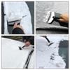 Snow Brush for Cars, Ice Scraper, Snow Brush, Car Defrost, Easy To Use, Easy