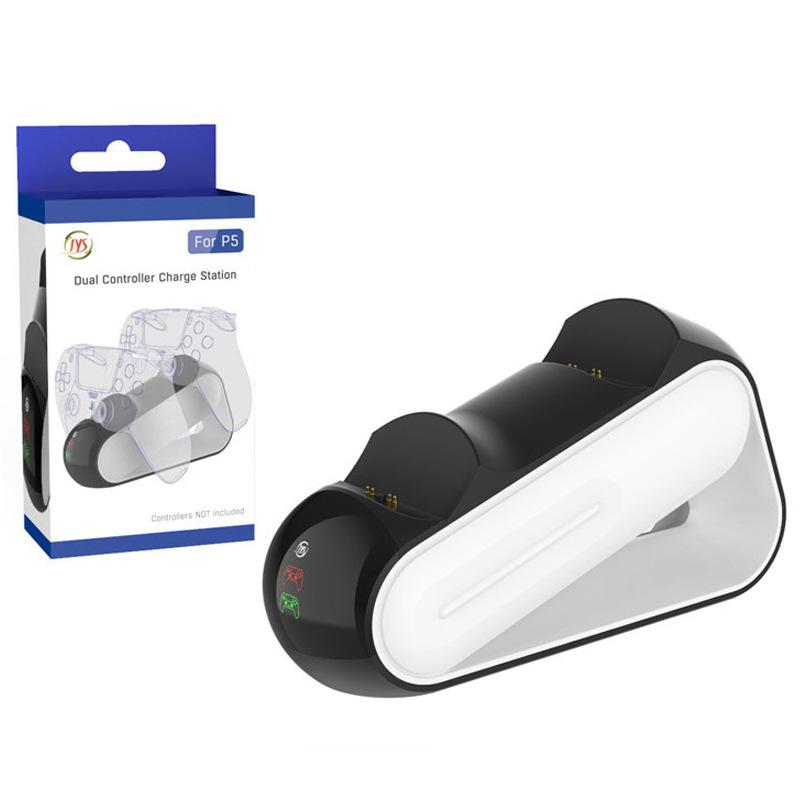 

USB-контроллер для зарядки гарнитуры Tooth, контроллер для зарядного устройства PS5, игровые аксессуары, аксессуары для фотосъемки 14*6cm белый/чёрный