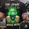 T-shirts Retro Masculinas de Caveira Estampadas em 3D Esqueleto Gótico Tops de Manga Curta Casual Camiseta Oversized Roupas Masculinas Camiseta Vintage