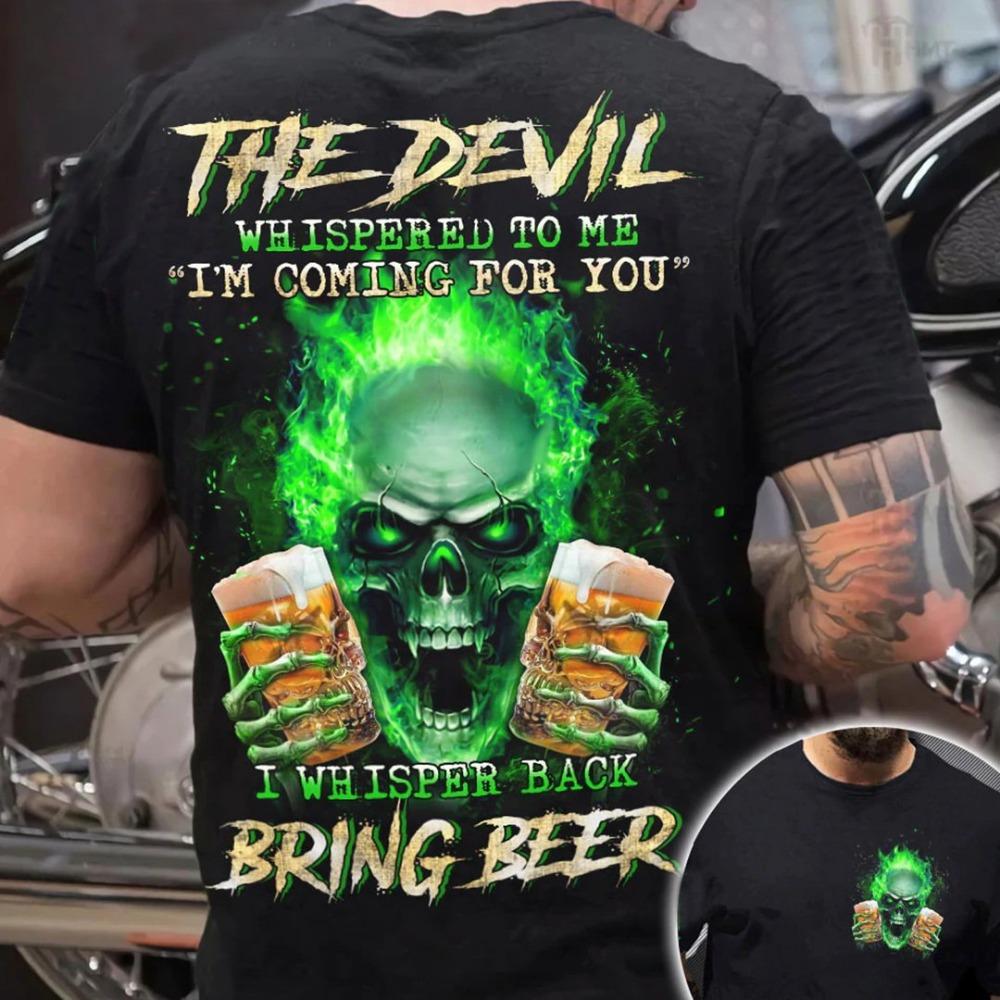 T-shirts Retro Masculinas de Caveira Estampadas em 3D Esqueleto Gótico Tops de Manga Curta Casual Camiseta Oversized Roupas Masculinas Camiseta Vintage