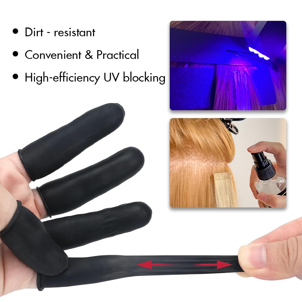 20W UV Hair Extension Kit: High-Intensity Lamp + 30g Glue & Remover | Fast-Curing Waterproof Bonds | Salon-Grade Home Secure System