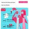 Korean Crystal Handle Toothbrush with Soft Bristles and Gum Protection - Adult Couple Wide Head