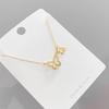 Exquisite Korean Style Butterfly Pendant Necklace for Women