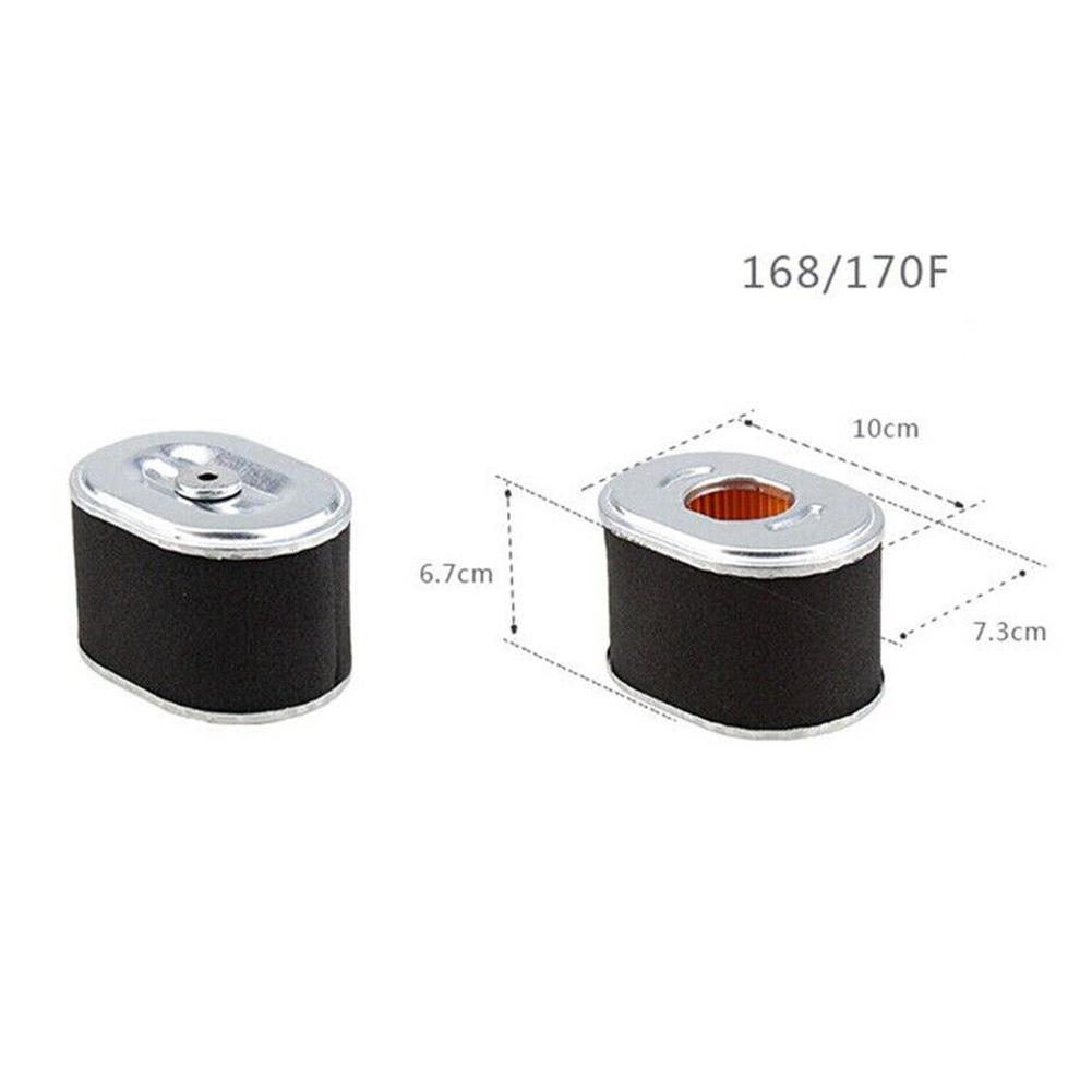 Filtro de Ar 188/190F 173/177F 168/170F Adequado Para Motor 168F 170F 173F 188F Gerador Alternador Peças Acessórios