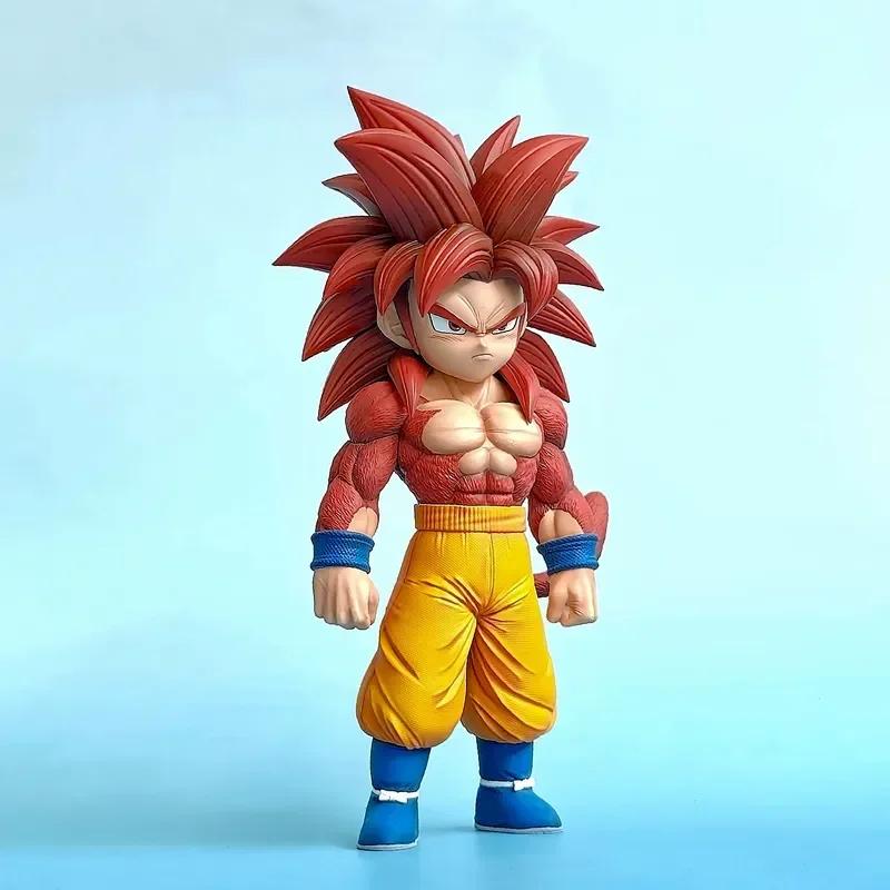 17cm Dragon Ball Anime Characters Big Devil Super Saiyan 4 Son Goku Action Figure Pvc Figurine Model Collection Decoration Toys
