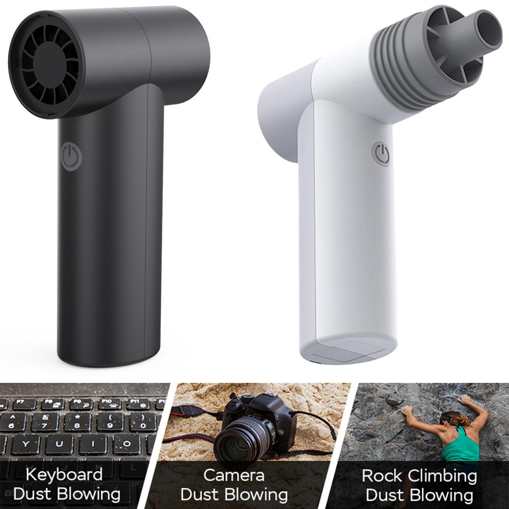 Violent Turbo Fan 22m/s Brushless Motor Rechargeable Air Dust Cleaner Dust Blower Electric Dryer for PC Computer Keyboard Car