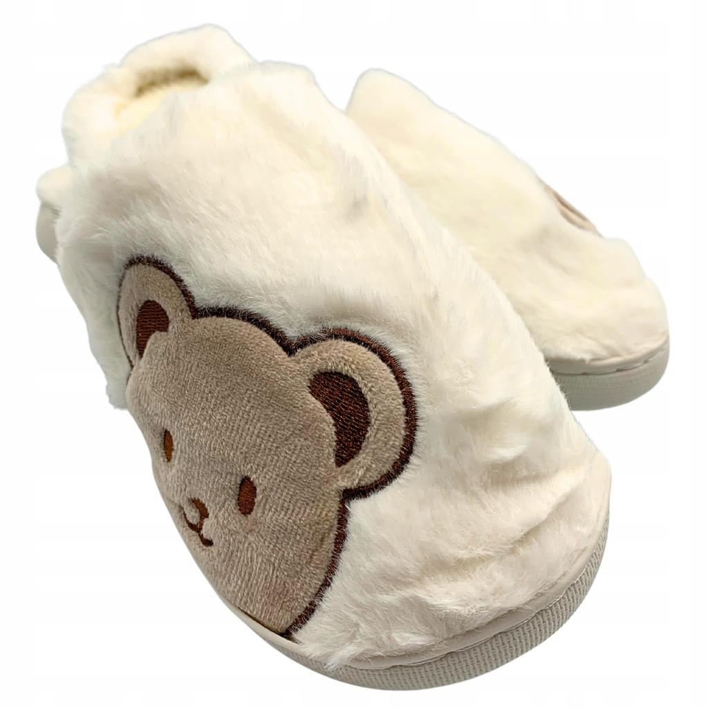 Winter Slippers Teddy Bear Women's Children's Warm Slippers S. 36-37