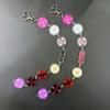 2 stuks Kpop Platen Sleutelhanger, Acryl Schijf Bedeltjes met Hart Haakje, Muziek Thema Accessoire voor ARMY Fans