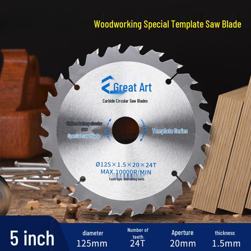 

5-6 Inch Lithium Battery Handheld Electric Saw with 125/150 Type Blade for Woodworking
