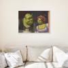 Paint by Numbers with Frame Paintings for Painting Shrek and Fiona 50X40 Cm