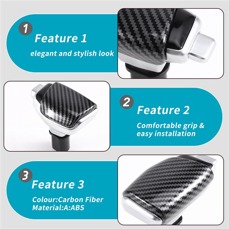 A03Z-Car Gear Shift Knob For Opel ignia Astra Tourer For Buick Regal Excelle GT XT GL8 Renault Koleos