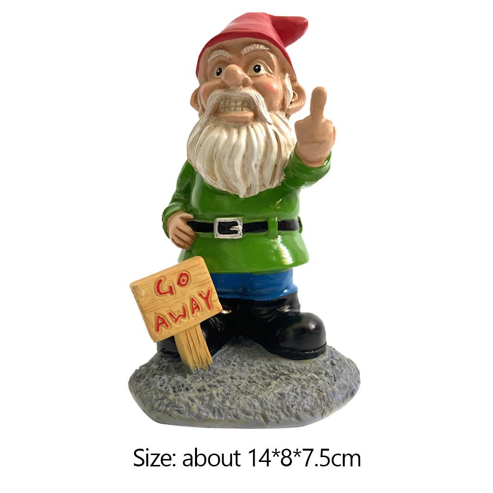 Resin Waterproof Sculpture Dwarf Model Modern Sculptures Home Room Desk Outdoor Courtyard Ornaments Accessories