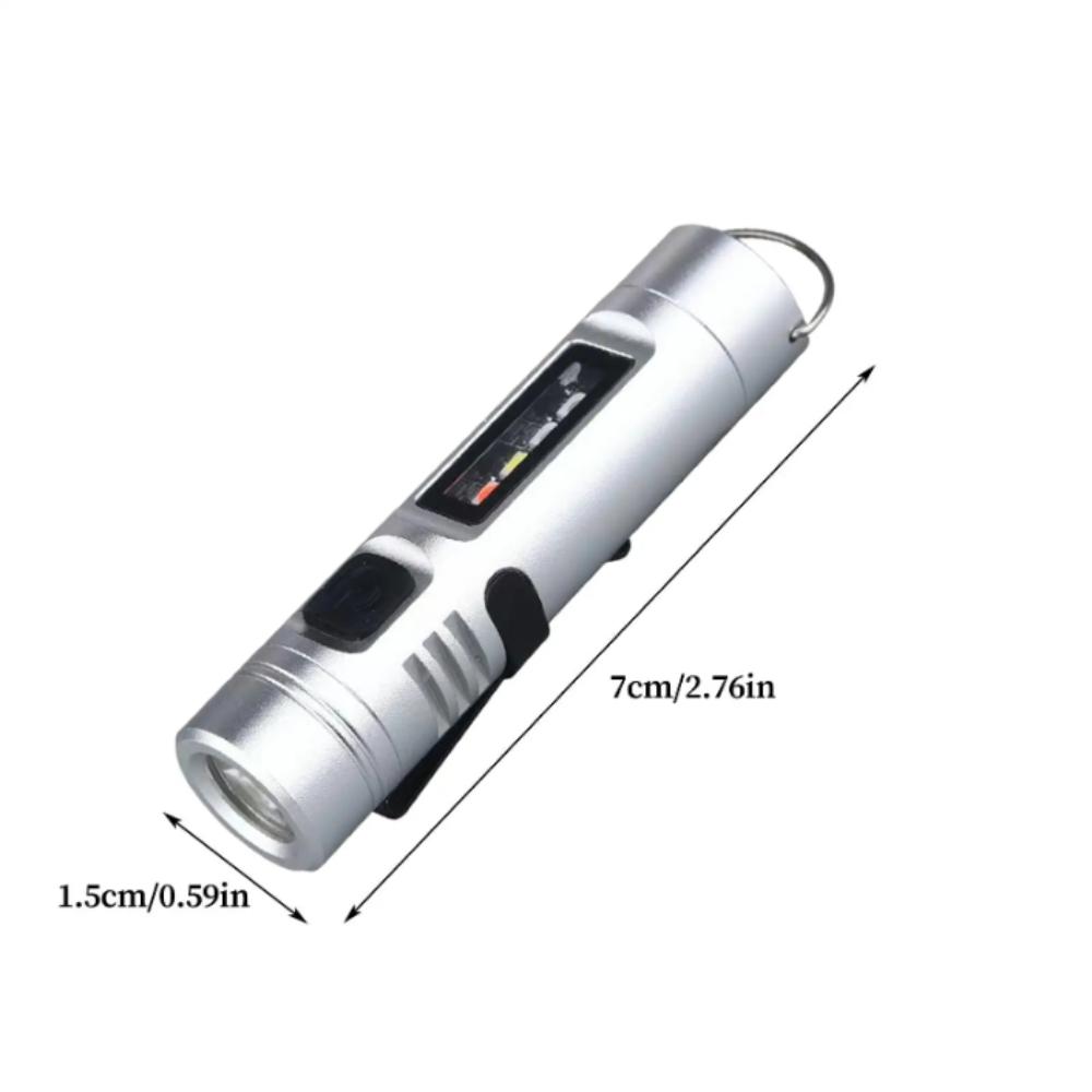 Rechargeable LED Torch Multi-Functional 3 Modes LED Flashlight Bright Tiny Battery Flashlight Traveling