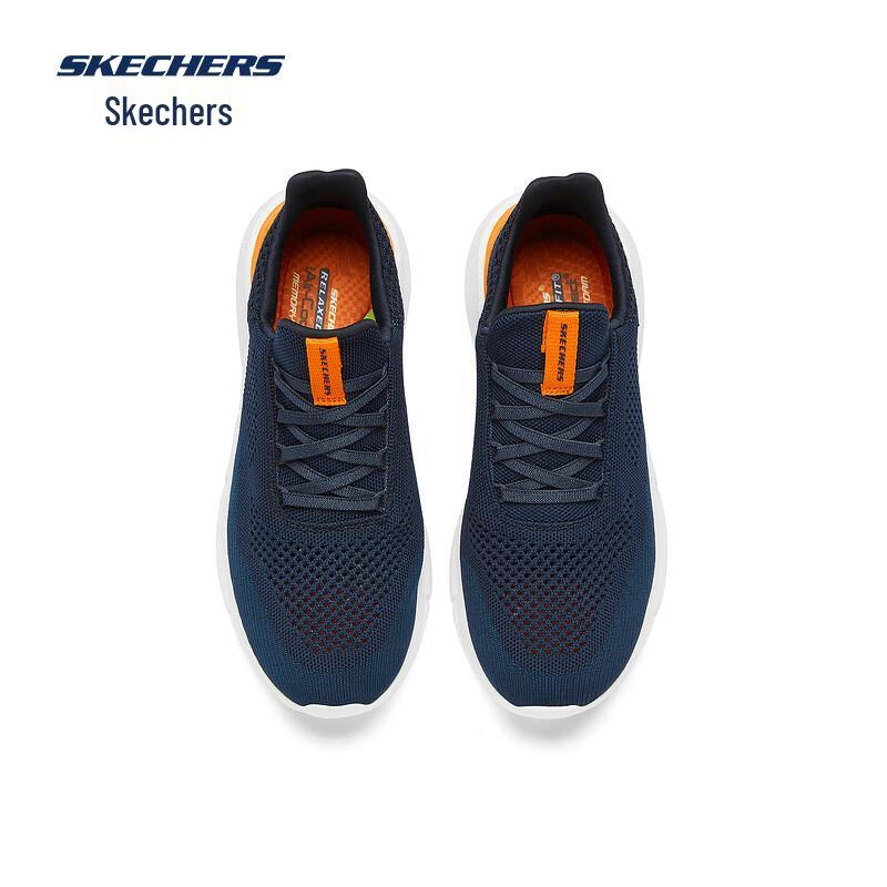 Skechers Unisex Lightweight Mesh Lace-Up Running Shoes