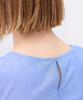 Petit Honfleur Pintuck Lace Blouse Navy Women's 523280,