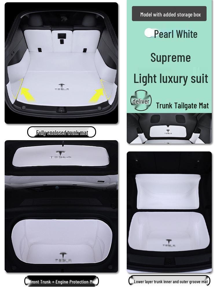 Full Coverage Trunk Mat for Tesla Model Y - Maodou Accessories