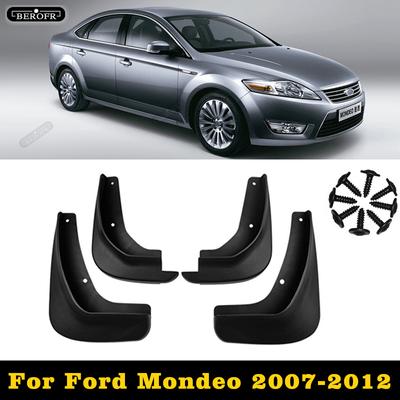 4Pcs Car Front Rear Mudflaps Mudguards Fender Flares Splash Guards Mud Flaps for Ford Mondeo