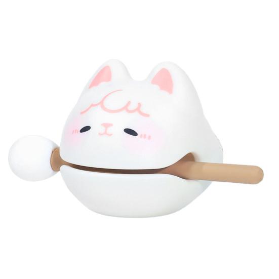 

Деревянная игрушка-рыба с мультяшным животным и молотком для снятия стресса, медитации, успокаивающего ударного инструмента, настольного украшения из деревянной рыбы из смолы белый