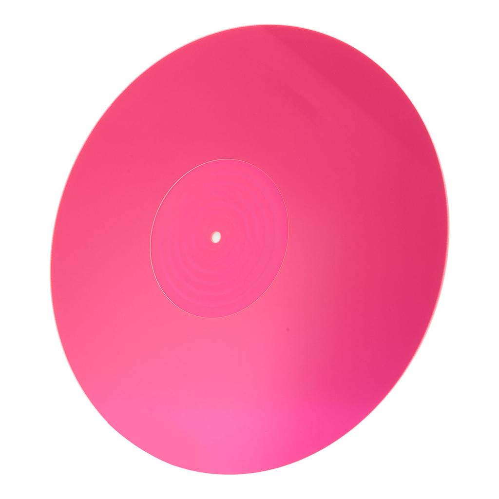 Record Turntable Pad Anti Static Acrylic Improve Sound Quality Professional Turntable Slipmat for 12 Inch Record