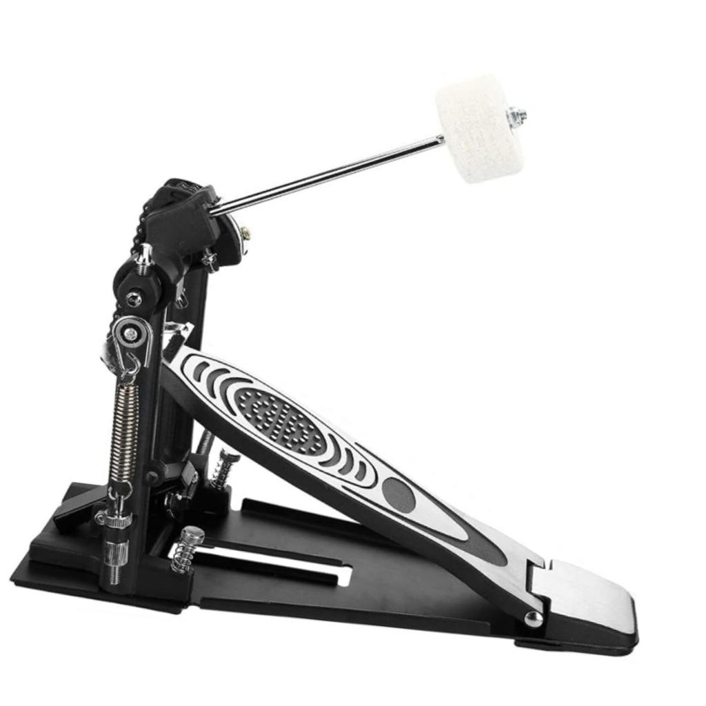 Bass Drum Pedal Spring Tension Adjustment Double Chain Drive Bass Drum Pedal Beater
