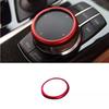 Middle Console 18-22 Multimedia Button Switch Red Aluminum For BMW 5 Series G30