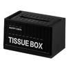 Minimalist Paper Towel Case Rectangle Paper Container Light Luxury Napkin Holder  Home Decoration