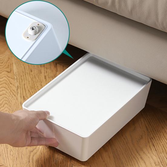 4Pcs Self Adhesive Caster Wheel 360 Degree Rotation Heavy Duty Stainless Steel Ball Trash Can Storage Box Furniture Movement
