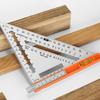 Rafter Square with Level Carpenter Square Triangle Square Square Ruler Layout