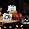 Halloween Kürbis Harz Ornamente Horror Atmosphäre Dekor Requisiten Festival Party Desktop Dekoration Handwerk für Home Garten