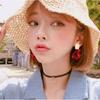 Delicate Flower Dangle Earrings Exaggerate Tassel Design Petal Stud Earring Temperament Rose Ear Pendants Everyday Wear