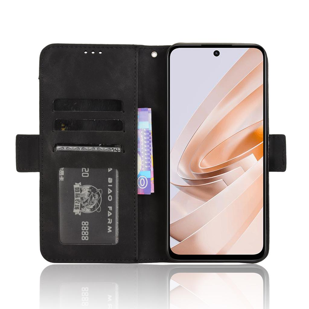 For Xiaomi Redmi 13 5G/13 4G/Note 13R 5G/Poco M6 4G Leather Phone Case with Multiple Card Slots