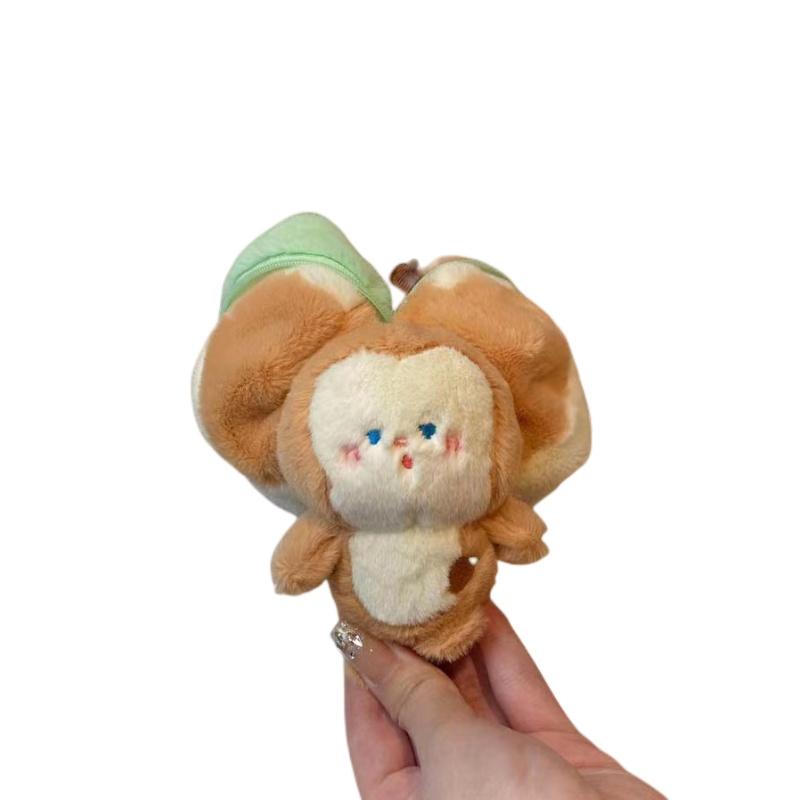 

Плюшевая игрушка-брелок в виде фрукта, мультяшный кулон, аксессуар, украшение, детский подарок Monkey