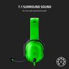 Razer BlackShark V2 X Gaming Surround Sound 50mm Drivers Memory Foam Cushions for and Switch Audio Jack Green Headset 7.1 - - - PC, PS4, PS5, - 3.5mm