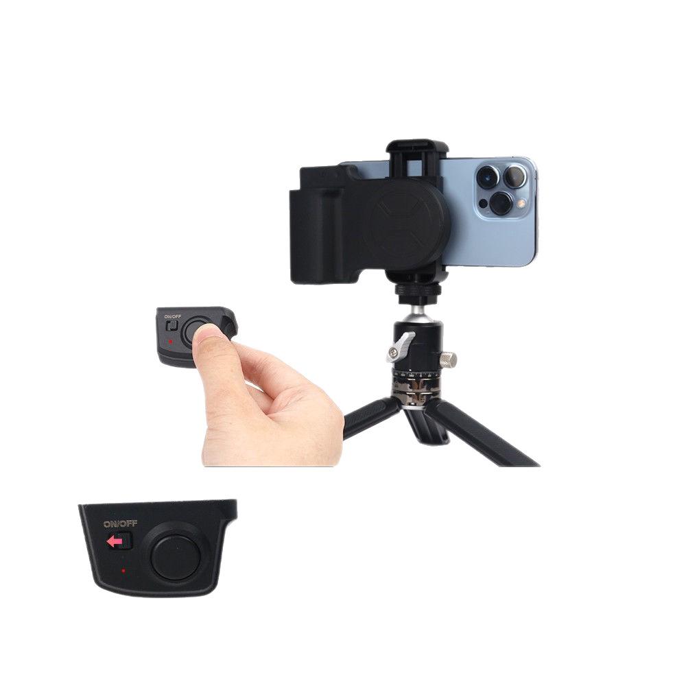 Multifunctional Bluetooth Wireless Remote: One-Handed Selfie & Photo Assistant