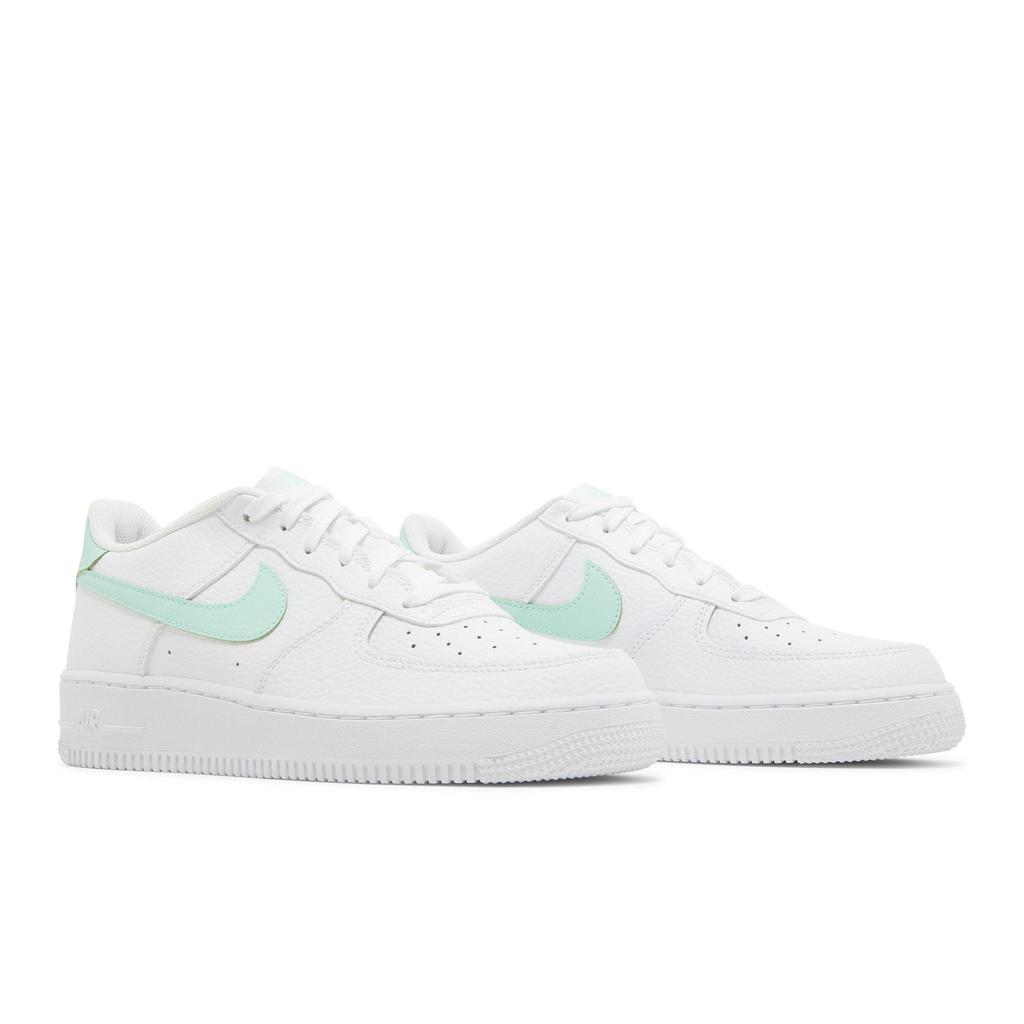 Nike Air Force 1 Grade School 'White Mint Foam' (Unisex) White / Mint Foam Kids' Skateboarding Shoes CT3839 105