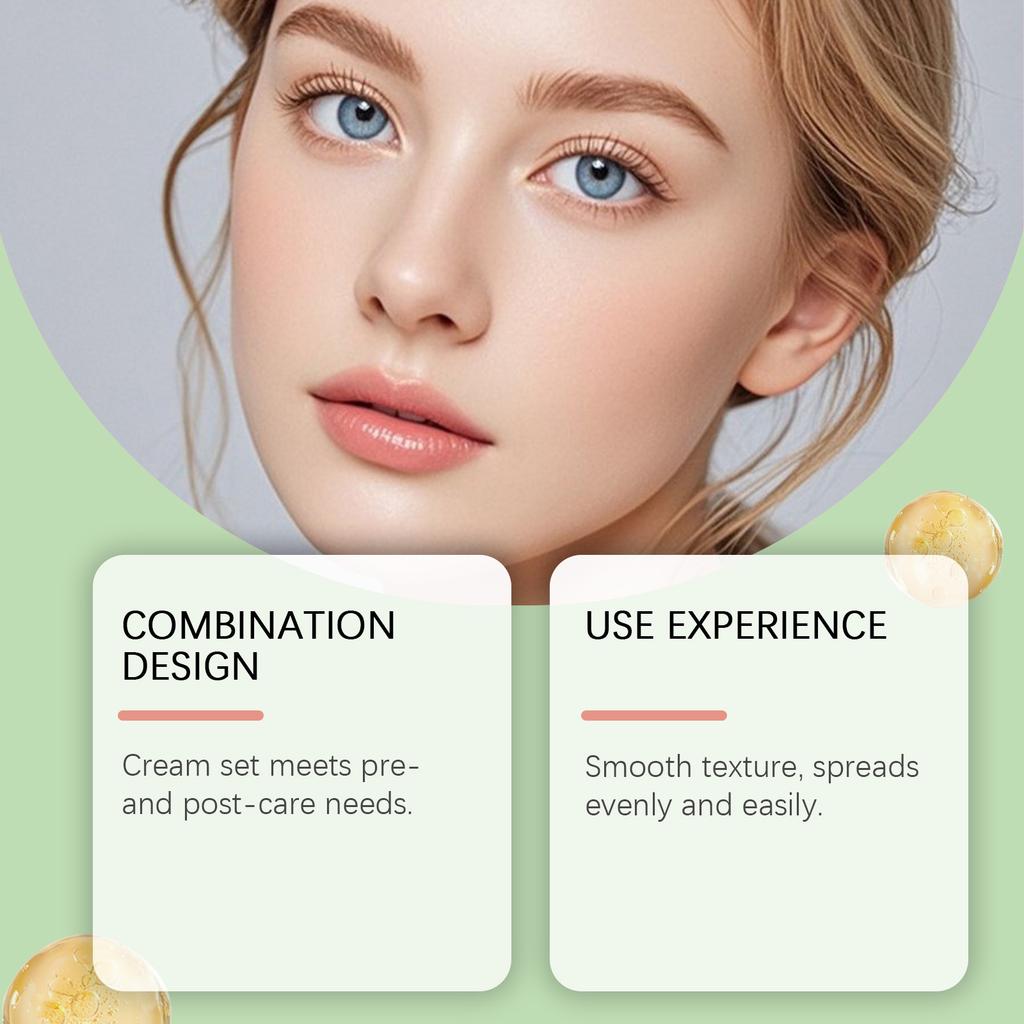 Crema Delicata Depilatoria, Gel Depilatorio Viso, Riduce Rossori, Irritazioni, Con Spatola