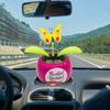 Swinging Toy Electric Toys Dancing Flower Flower Swinging Car Dashboard Ornaments Solar Powered