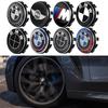4Pcs 56mm Car Wheel Center Caps Hub Caps Rims Cover Hubcaps Accessories For For BMW X1 X5 E70 X6 E71 Z4 E89 3 Series E90 E91 E60