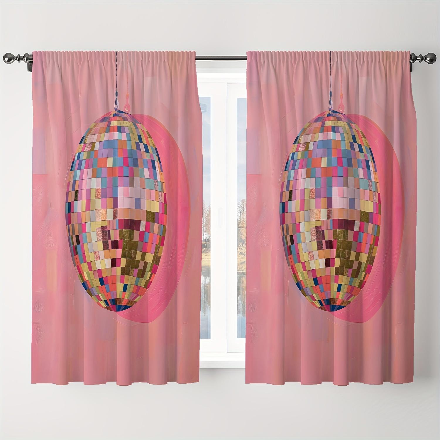 

Комплект из 2 винтажных штор с цветочным принтом и бабочками, дизайн с кулиской для гостиной, спальни, домашнего декора, машинная стирка cortinas (W50cmxH130cm)x2&Grommet Top