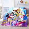 Japanese anime cute cartoon theme Sailor Moon Tsukino Usagi blanket suitable for home beds, sofa covers, office nap, outdoor warm blankets O8
