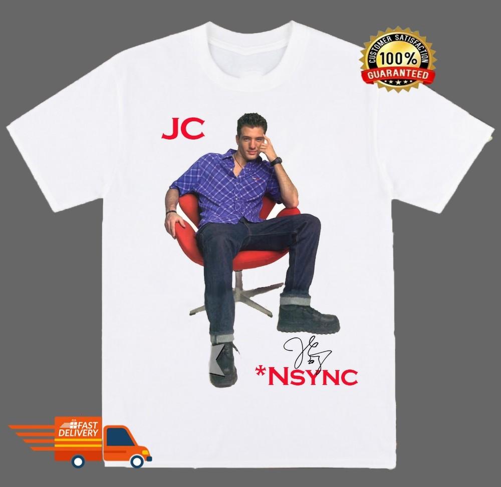 

NEW Jc Chasez NSYNC Baby Come Here T Shirt White Men Women S-4XL D135 Unisex T-Shirt L