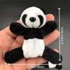 Plush Panda Refrigerator Stickers Cute Convenient Souvenir Panda Day Gifts Fabric Material for Kitchen Decor